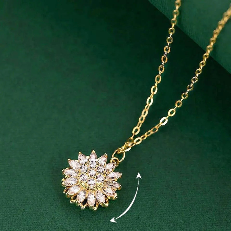 COLLAR GIRASOL GIRATORIO