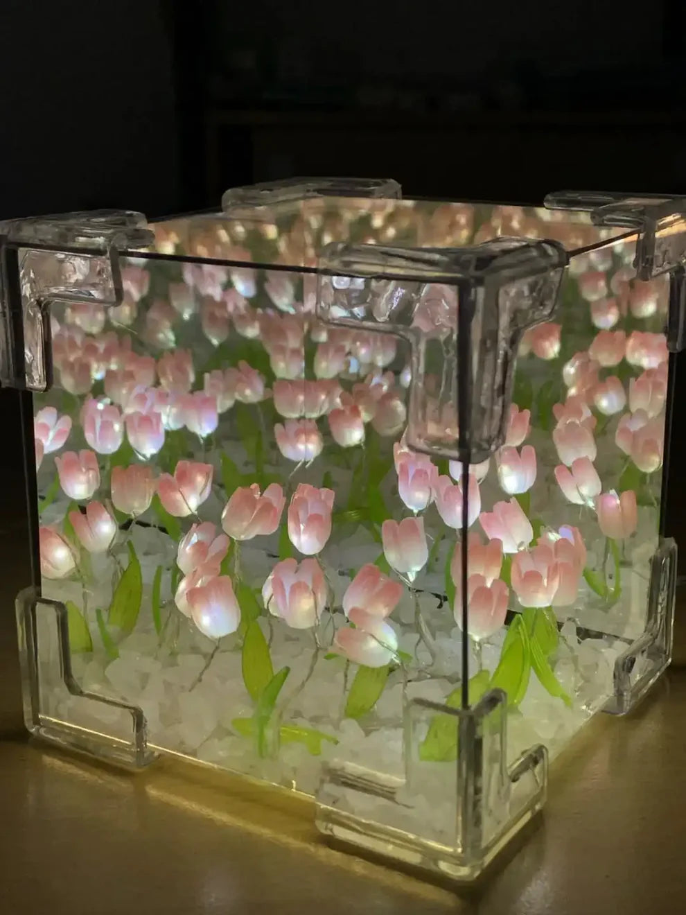 LAMPARA DE TULIPANES