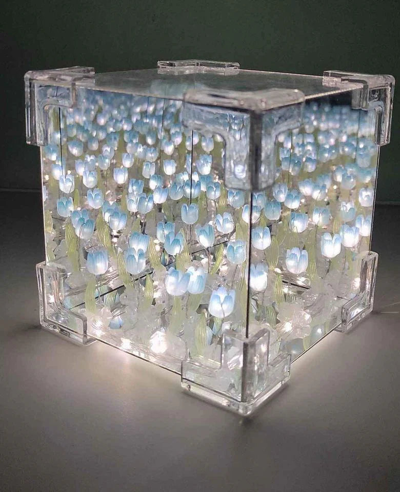 LAMPARA DE TULIPANES